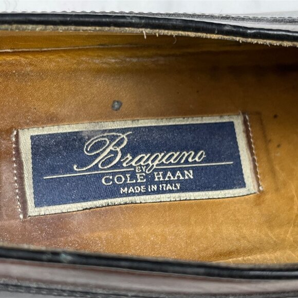 Bragano By Cole Haan Men's Brown/Blk Shoes/Oxfords Sz 10M SKU 4569 - Picture 5 of 7